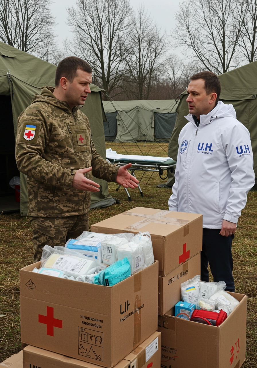Medical unit on the frontline
